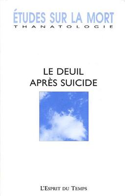 Etudes sur la mort, n° 127. Le deuil après suicide