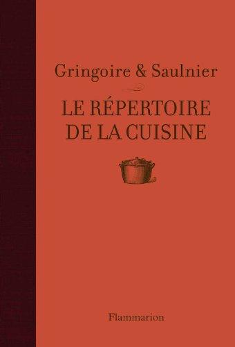 Le répertoire de la cuisine