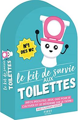 Le kit de survie aux toilettes : infos insolites, jeux, quiz pour se cultiver et se détendre sur le trône !