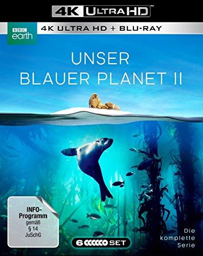 UNSER BLAUER PLANET II - Die komplette ungeschnittene Serie zur ARD-Reihe "Der blaue Planet"  (3 Blu-ray-4K Ultra HD + 3 Blu-ray-2D)