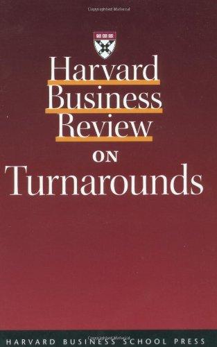 Harvard Business Review on Turnarounds