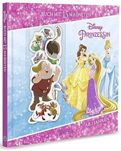 Disney Prinzessin: Buch mit 15 Magneten