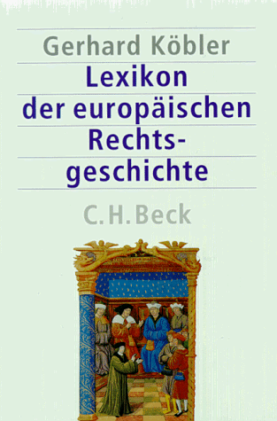 Lexikon der europäischen Rechtsgeschichte