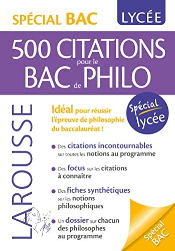 500 citations pour le bac de philo : spécial lycée