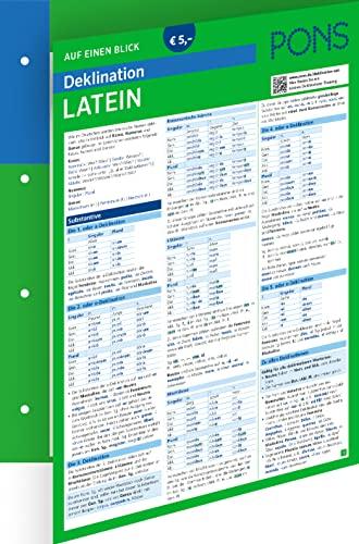 PONS Auf einen Blick Deklination Latein: Die richtige Endung für alle fünf Fälle