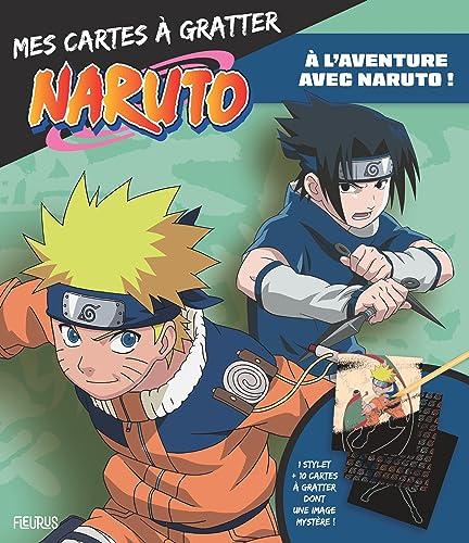 Naruto : à l'aventure avec Naruto ! : mes cartes à gratter