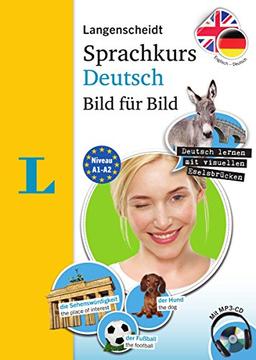 Langenscheidt Sprachkurs Deutsch Bild für Bild - Der visuelle Kurs für den leichten Einstieg mit Buch und einer MP3-CD: Englisch - Deutsch (Langenscheidt Sprachkurs Bild für Bild)