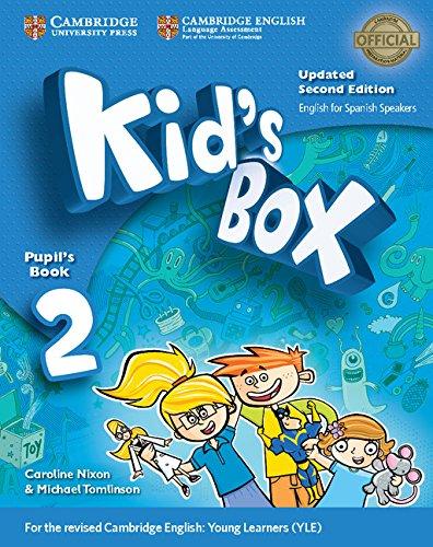 Kid's Box Level 2 Pupil's Book with My Home Booklet Updated English for Spanish Speakers