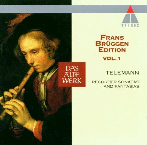 Frans Brüggen Edition Vol. 1 (Telemann: Blockflötensonaten und -fantasien)