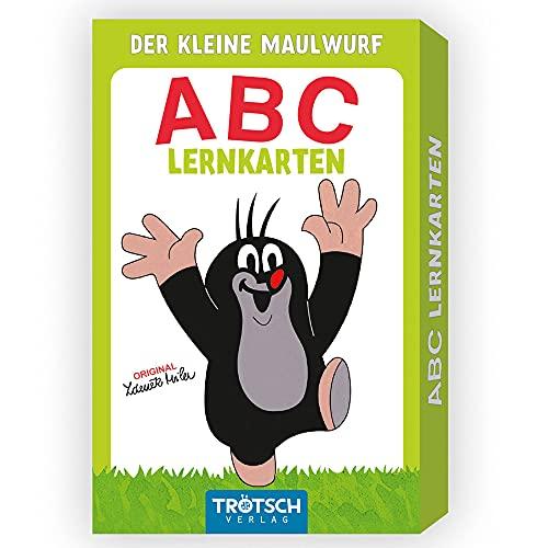 Trötsch Der kleine Maulwurf Kartenset ABC Lernkarten: Übungskarten Lernspiel Vorschule Grundschule