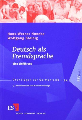 Deutsch als Fremdsprache: Eine Einführung