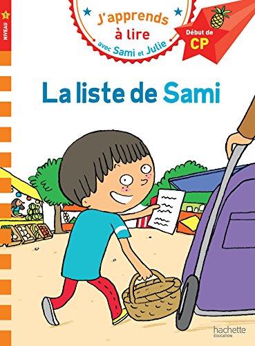 La liste de Sami : niveau 1, début de CP