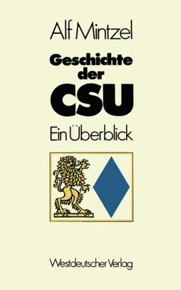 Geschichte der CSU: Ein Überblick