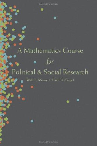 A Mathematics Course for Political and Social Research