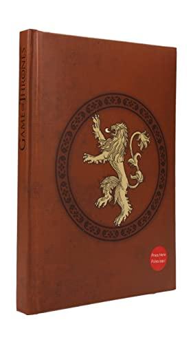 Star Bilder Game of Thrones Lannister Light Up Notebook