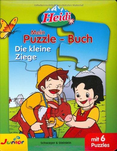 Heidi - Mein Puzzlebuch: Die kleine Ziege