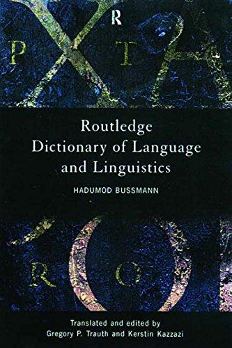 Routledge Dictionary of Language and Linguistics (Routledge Reference)