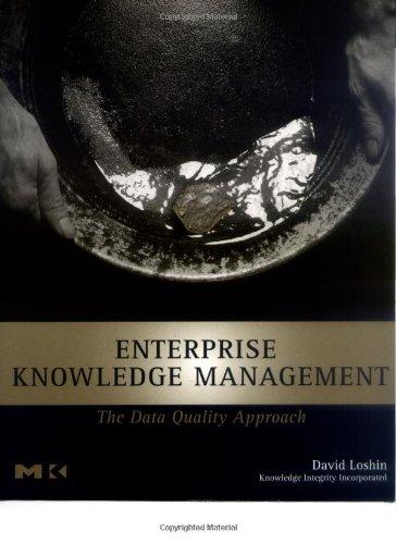 Enterprise Knowledge Management: The Data Quality Approach (The Morgan Kaufmann Series in Data Management Systems)