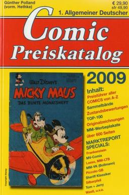 Comicpreiskatalog 2009