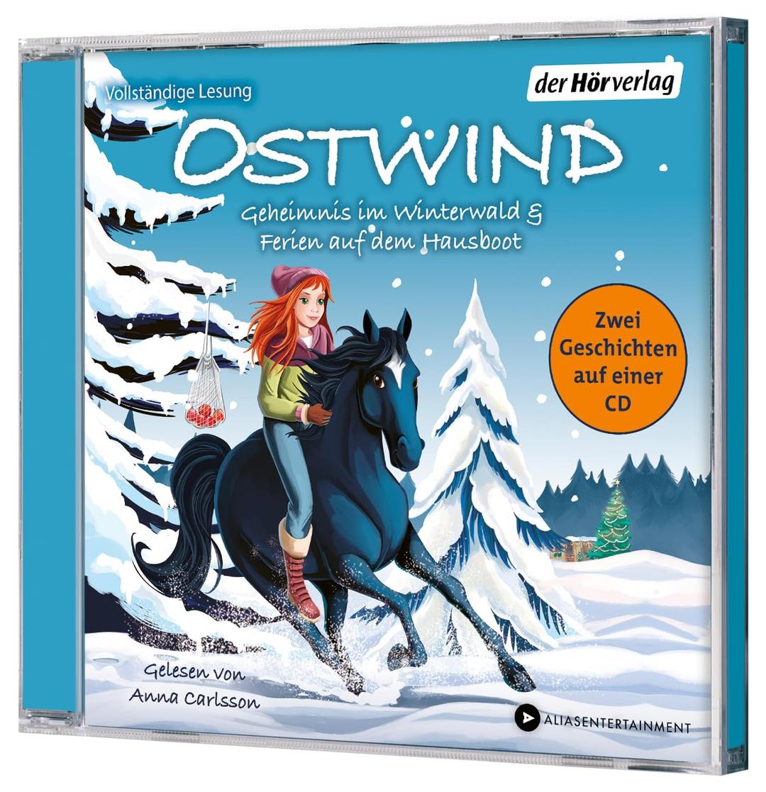 Ostwind. Geheimnis im Winterwald & Ferien auf dem Hausboot: Zwei Geschichten auf einer CD (Die Ostwind-für-kleine-Hörer-Reihe, Band 11)