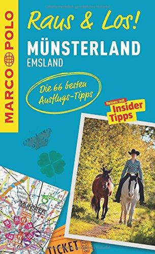 MARCO POLO Raus & Los! Münsterland, Emsland: Guide und große Erlebnis-Karte in praktischer Schutzhülle