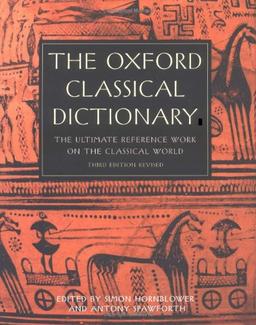 The Oxford Classical Dictionary 3/e revised