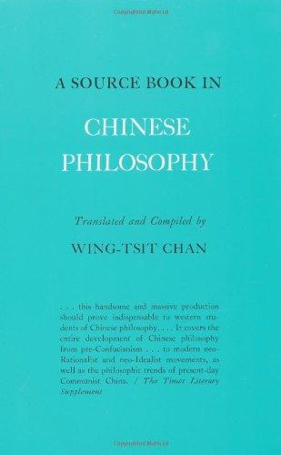 A Source Book in Chinese Philosophy (Princeton Paperbacks)