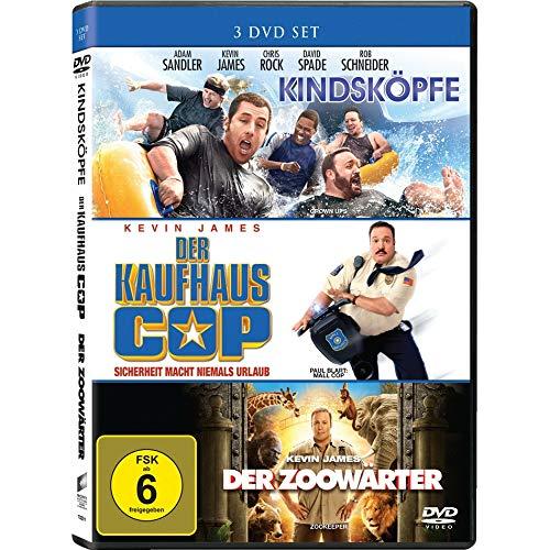 Kindsköpfe + Der Kaufhaus Cop + Der Zoowärter [3 DVDs] 3 Filme