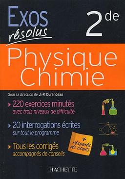 Physique chimie 2de