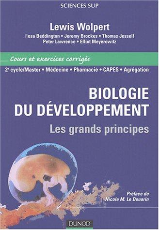 Biologie du développement : les grands principes