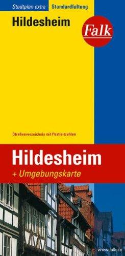 Falk Stadtplan Extra Standardfaltung Hildesheim mit Giesen und Diekholzen