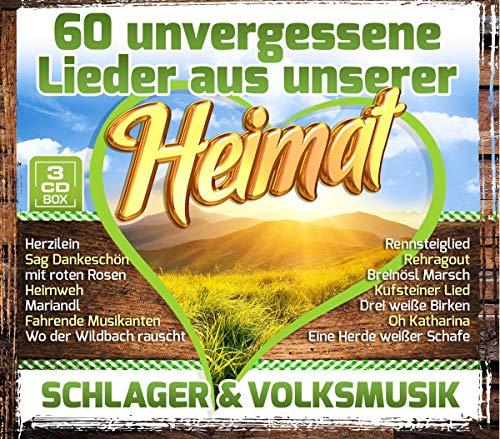 60 unvergessene Lieder aus unserer Heimat