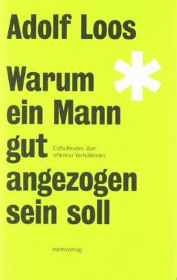 Warum ein Mann gut angezogen sein soll: Enthüllendes über offenbar Verhüllendes