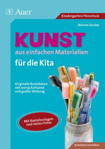 Kunst aus einfachen Materialien für die Kita