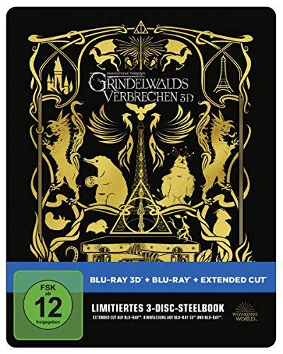 Phantastische Tierwesen: Grindelwalds Verbrechen 3D + 2D Steelbook (exklusiv bei amazon.de) [3D Blu-ray]