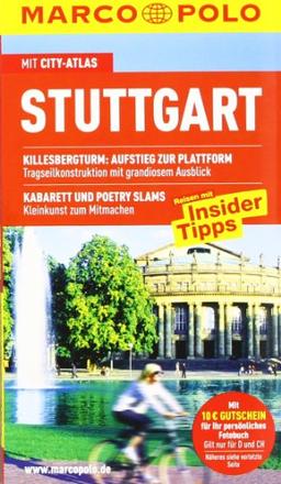 MARCO POLO Reiseführer Stuttgart: Killesbergturm: Aufstieg zur Plattform. Tragseilkonstruktion mit grandiosen Ausblick. Kabarett und Poetry Slams. Kleinkunst zum Mitmachen