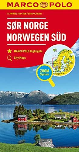 MARCO POLO Regiokarte N Norwegen Süd 1:325 000 (MARCO POLO Länderkarten)