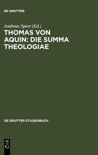 Thomas von Aquin. Summa theologiae. Werkinterpretationen (Gruyter - de Gruyter Studienbücher) (De Gruyter Studienbuch)