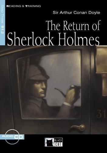 The Return of Sherlock Holmes - Buch mit Audio-CD (Black Cat Reading & Training - Step 3)