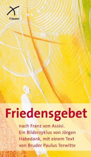 Friedensgebet - Leporello: Ein Bilderzyklus von Jörgen Habedank, mit einem Text von Bruder Paulus Terwitte