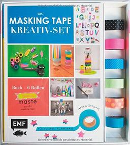 Das Masking-Tape-Kreativ-Set: Buch + 6 Rollen original masté Masking Tape für bunten Klebespaß