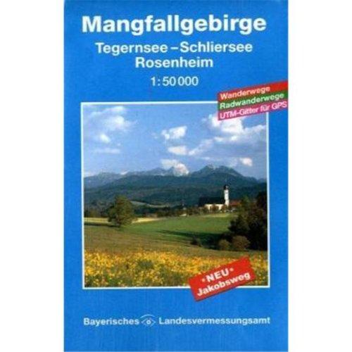 Mangfallgebirge 1 : 50 000: Mit Wander- und Radwanderwegen, Gitter für GPS-Nutzer (UK 50 - 53): Mit Wander- und Radwanderwegen. Mit Gitter für GPS-Nutzer. Tegernsee, Schliersee, Rosenheim, Holzkirchen