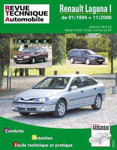 Revue technique automobile, n° 123. Renault Laguna phase 1 et 2 es-diesel