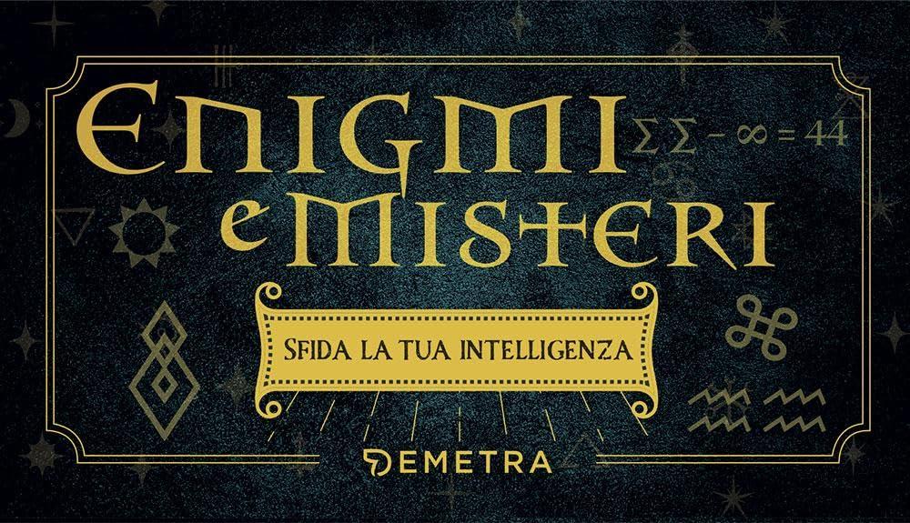 Enigmi e misteri. Sfida la tua intelligenza. Con 100 Carte