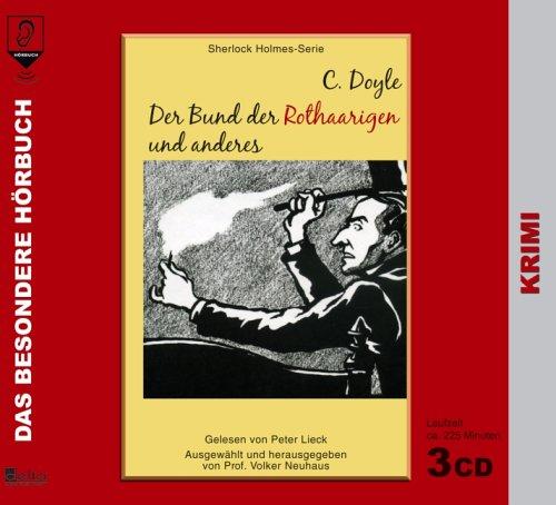 Sherlock Holmes: Der Bund der Rothaarigen. 3 CDs