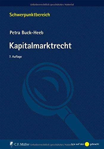 Kapitalmarktrecht (Schwerpunktbereich)