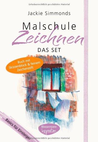 Malschule Zeichnen-Set: Basics für Einsteiger. Buch mit Skizzenblock und feinem Zeichenstift