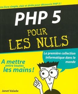 PHP 5 pour les nuls