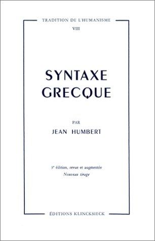 Syntaxe grecque