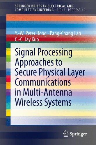 Signal Processing Approaches to Secure Physical Layer Communications in Multi-Antenna Wireless Systems (SpringerBriefs in Electrical and Computer Engineering)